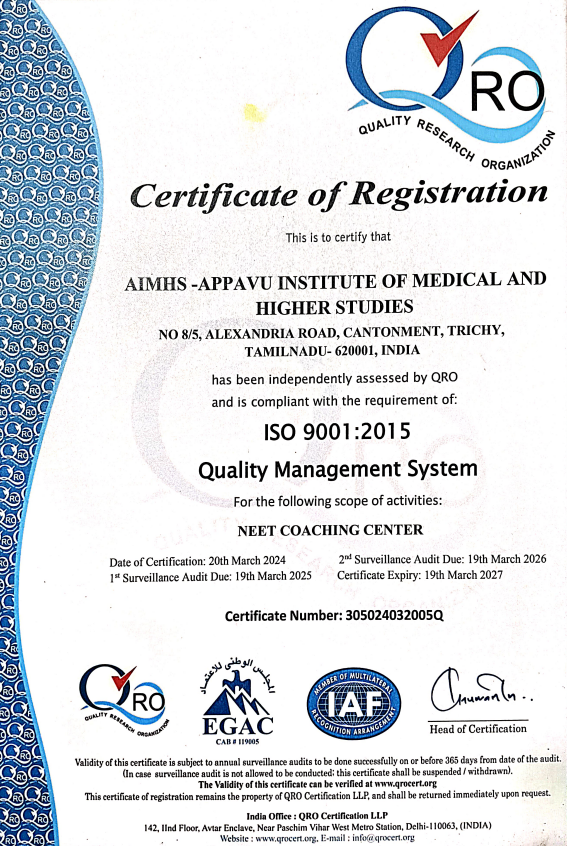 ISO Certification